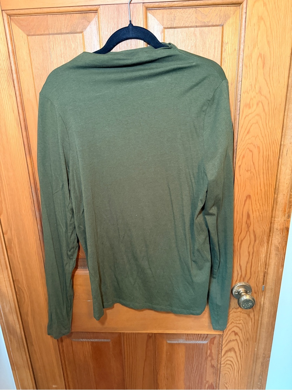 Old Navy Olive Green Long-Sleeve Women's Top